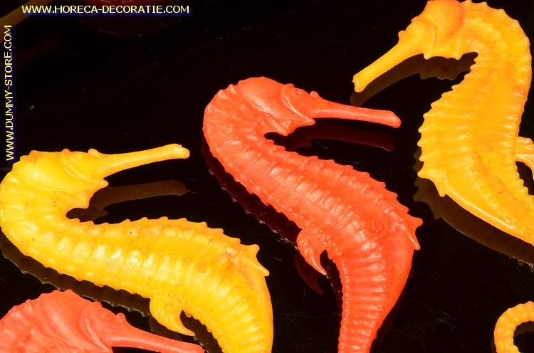 Zeepaardjes assortiment, 6 stuks (decoratie) dummy