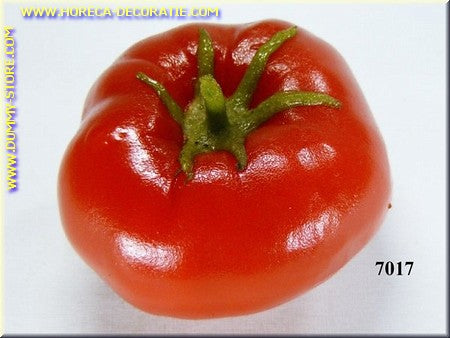 Tomaat (namaak) 7x7 cm H: 5 cm - dummy - imitatie