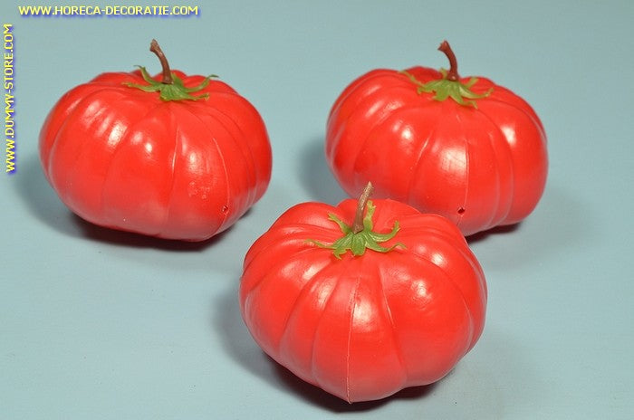 Tomaten, 3 stuks (namaak) 80x65 mm
