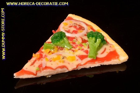 Pizza, punt, Broccoli - dummy (11x9 cm)