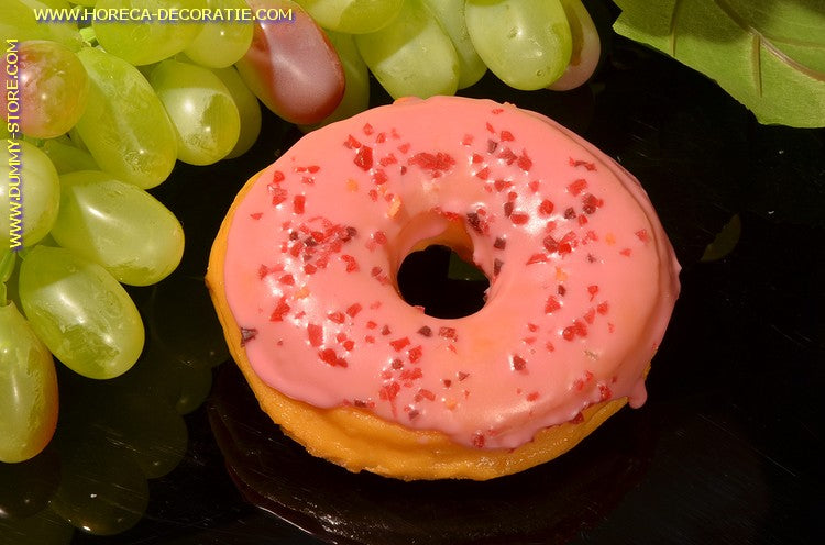 Donut roze - imitatie (9x3 cm) dummy