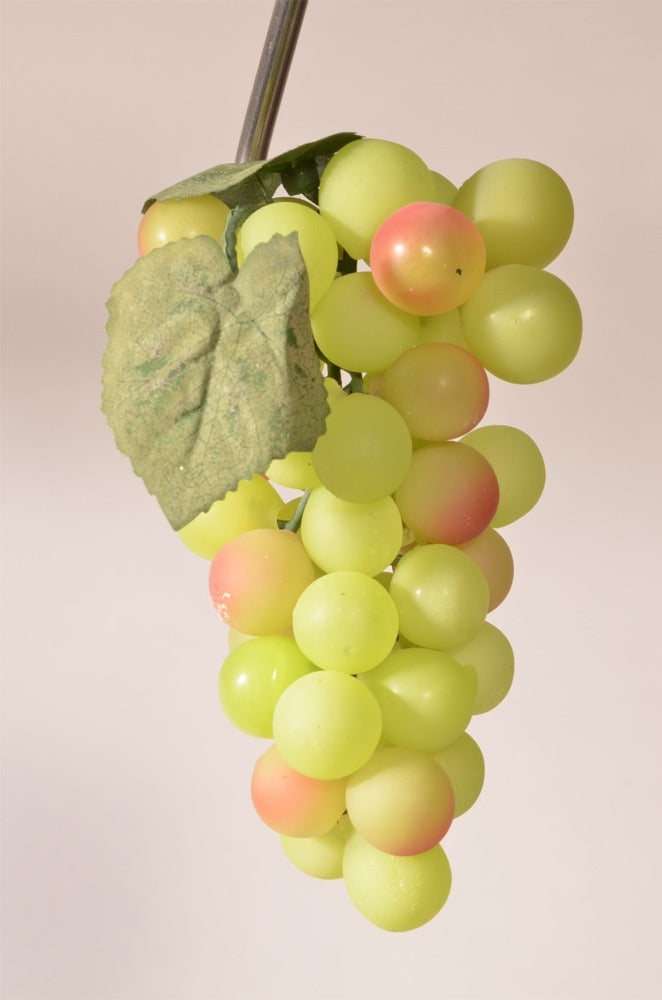 Druiven, tros, ZACHT GROEN, Lengte 27 cm, breedte 9 cm  dummy - imitatie