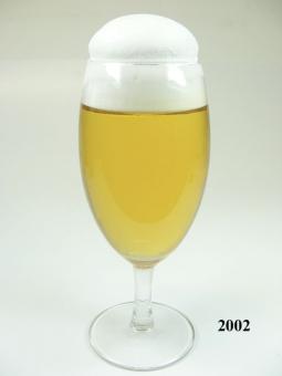 Bierglas op voet (echt glas) 7x19 cm dummy