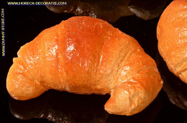 Croissant, 3 stuks - 120 x 80 mm - brooddummy