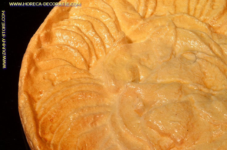 Appeltaart 2 - Ø 230 mm - taartdummy imitatie - dummy