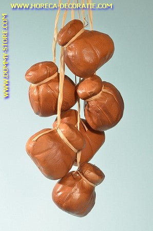 Gerookte Mozzarella (6x) Ø130 mm dummy imitatie