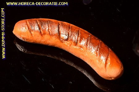 Braadworst - 15x3,5 cm dummy - namaak - imitatie