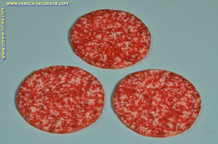 Cervelaat worst FIJN, 3 plakjes -7 cm dummy