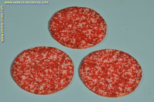 Cervelaat worst FIJN, 3 plakjes -7 cm dummy