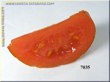 Tomaat, partje 5x3x2 cm - namaak - imitatie