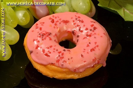 Donut roze - imitatie (9x3 cm) dummy