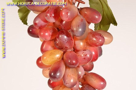 Druiventros ROOD grote tros (dummy) imitatie