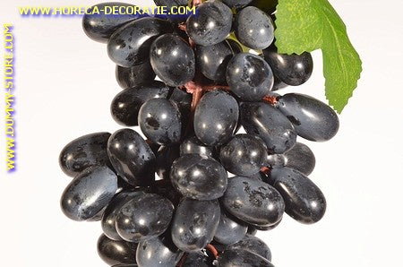 Druiven, tros, BLAUW , Lengte 30 cm, breedte 12 cm  dummy - imitatie