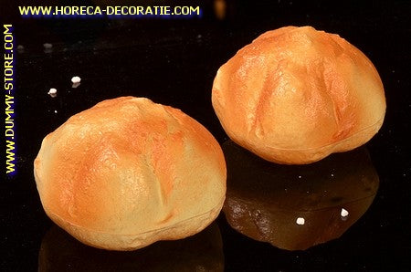 Duitse broodjes, 2 stuks - Ø 100 mm - brooddummy namaak imitatie