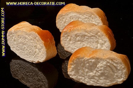 Stokbrood, 4 plakjes - 90 x 50 mm - brooddummy