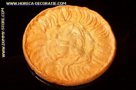 Appeltaart 2 - Ø 230 mm - taartdummy imitatie - dummy