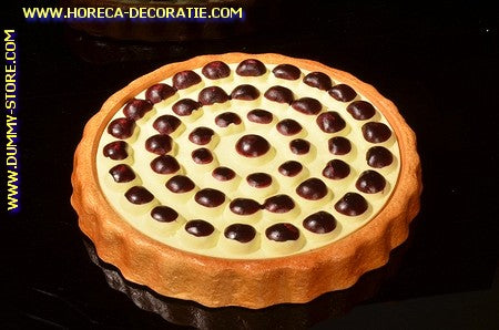 Kersentaart - Ø 230 mm - taartdummy imitatie namaak dummy