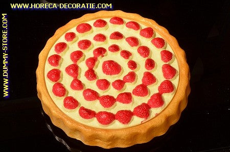 Aardbeien taart - Ø 230 mm - taartdummy