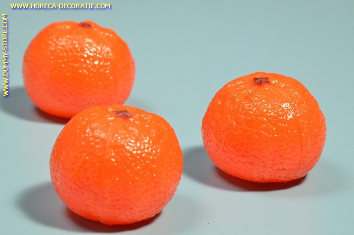 Mandarijnen, 3 stuks - 65x50 mm - dummy