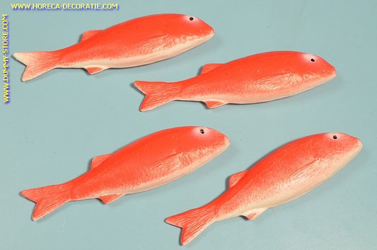Mul, 4 stuks - 215x55 mm - Vis dummy imitatie namaak