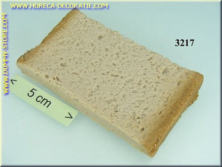 Halve boterham - namaak - dummy